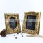 hot sale modern table top cheap golden resin picture photo frame for sale
