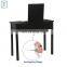 living room wood corner dressing table