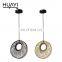 HUAYI Factory Wholesale Iron Aluminum Indoor Modern Design Bedroom Living Room LED Pendant Lamp