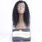 Natrual Color Curly Full Lace Human Hair Wig with Factory Price