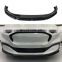 Car Front Bumper Lip Lower Splitter Trim Protection Car Air Dams Automotive Body Kit Painted Black Front Lip For Mustang Mach E
