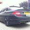 Runde FRP Material WD Style Body Kit Front Rear Bumper Side Skirts Fender For 2012-2014 Mercedes Bens C-Class w204 body kit