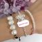 TOU-S Spanish Bear Silver Pearls Bracelet 313031500 Jewelry 314891500 Spot Bracelet with Enamel Silver Free Wholesale Shipping