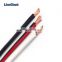 Factory supply flat twin 2 core black and red car home audio speaker wire 14 gauge cable power amplifier