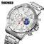 9235 customization logo watch for men big face stainless steel heavy strap luxury watch waterproof wristwatch male