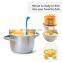 Nessie Ladle Spoon -Turquoise Cooking Ladle for Serving SoupHigh Heat Resistant Loch Ness Stand Up Soup Ladle