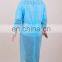 Cheap Disposable non woven isolation gown manufacture direct sale anti dust visit coat