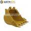 factory supply wholesale high quality excavator spare part 320D 1.0m3 rock digging bucket for sale