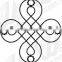canton wrought iron gate and fence decorative floral decks