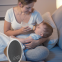 Baby Gift Smart white noise sound machine MC-330 timer 1500mAh rechargeable battery With Table Clock dreamegg bluetooth speaker
