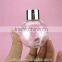 2.5oz 65ml clear spherical plastic perfume bottles for sale
