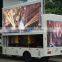 Foton 4*2 mobile led screen truck with video,mini led mobile truck for sale