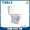 WC-8001.7 Washdown Two-piece Toilet with Soft Closing Cover, Water Closet Toilet Bowl