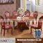 Round dining table set with lazy susan