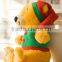 Soft Toy Bear Wearing Christmas Hat and Clothes/Gift Toy Bear for Christmas /Stuffed Toy Bear in Clothes