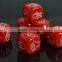 custom 6 sided dice with logo printing