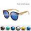 New Round Handmade Bamboo Sunglasses Leg Fashion Wood Sun Glasses Cool Eyewear Retro Vintage Eyeglasses