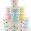 250ml food grade paper cups for Kids' birthday products supplies