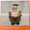 Santa Head Christmas Tree Novelty Ceramic Storage Jars