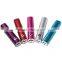 promotional gift alloy portable 2600 mah power bank charger