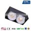 Double round head 2*8W High CRI COB led gimbal dimmable 5 years warranty downlight ceiling light with CE SAA