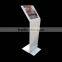 white color acrylic brochure holder, high quality acrylic magazine holder