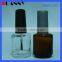 Mini Amber Glass Nail Polish Bottle Packaging,Mini Amber Nail Polish Bottle