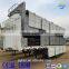 curtain side semi trailer single axle cargo trailer