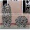 Made in China applique rose silver ceramic vase for centerpiece                        
                                                Quality Choice