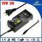 New DC 12V 2.0A switching power supply adapter for 100V-240V AC 50/60Hz 5.5*2.1mm black