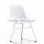 plastic bar stool, metal frame high plastic chair, plastic commercial bar stool high chairs DU-0924H