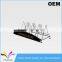 4 Bottles Metal Countertop wine display Holder for Beverage Stores