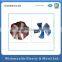 OEM factory Mini Plastic Fan Blade Mould with 3 Blades 4 Blades 5 Blades