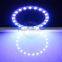 Hot sale Epistar chips White PCB 80mm full circle DC12v led rgb 5050 remote control led angel eyes e87