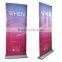 single side printing silver roll up standee