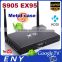 New Eny Amlogic S905 KODI android tv box 2016 EX95 S905 with external antenna wifi is great