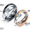Customized Size Double Stacked Double Finger Ring With Chain