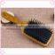 Salon dafni wood hair brush holder with spray pump for girls