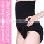 Hot Lady Underwear Solid Black Seamless High Waist Shapewear