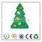 HOT!!! Best selling fashional felt Christmas calendar for wall