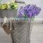 round barrel decorative metal planters