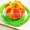 2016 New Hot Household Fruit Vegetable Apple Cutter Tools Plastic Stainless Steel Women Kitchen Tool Fruit Cutter Device Zesters