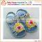 summer colorful flower flat cute high-heel girl baby sandal