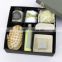 OEM customized wholesale high quality natural massage luxury portable wooden bath shower accessory spa bath gift set