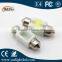 DC21V-24V high power led cob auto light 31mm auto led bulbs festoon bulb with ceramic shell
