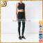Woman black comfortable leggings pants