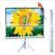 70"x70" 1:1 portable tripod projection screen, projector screen with round tripod
