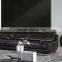 Genuine Leather Beige Recliner Sofa Set, Modern Living Room Recliner Leather Sofa HS0098