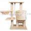 Cat scratcher tree condo house