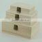 cheap squared wooden boxes art sets